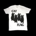Black Flag CAT FLAG T Shirt Size LARGE