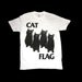 Black Flag CAT FLAG T Shirt Size Small