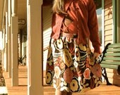 German Style Dirndl Skirt, Easy Beginner and learn to sew PDF Sewing Pattern, All Sizes, pattern ONLY