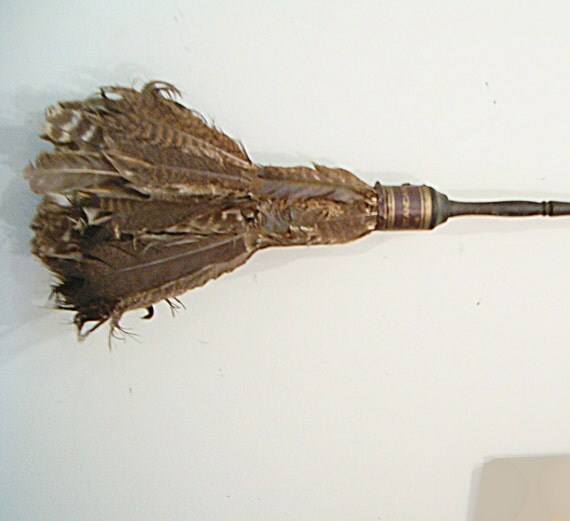 circa 1890 antique victorian feather duster the bell by goseek