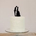 Custom Wedding Cake Topper Personalized with YOUR Silhouette
