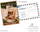 Printable Invitation - Up Postcard paradise Falls Il_170x135