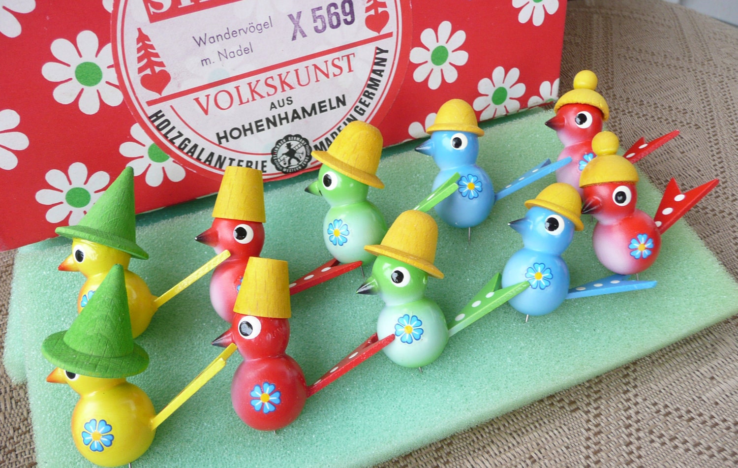20 Steinbach Birds for Feather Tree
