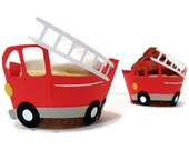 Firetruck Cupcake Wrappers -set of 12 Il_170x135
