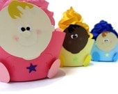 Baby Face Cupcake Wrappers - set of 12