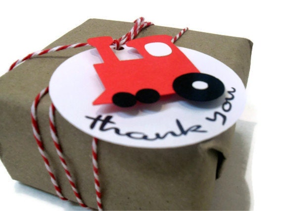 Train Favor Tags - Set of 6 Il_170x135