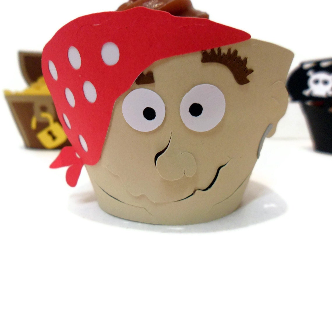 Pirate Cupcake Wrappers - set of 12 Il_570xn