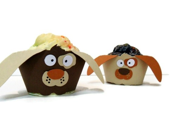 Dog Cupcake Wrappers - set of 12 Il_570xn