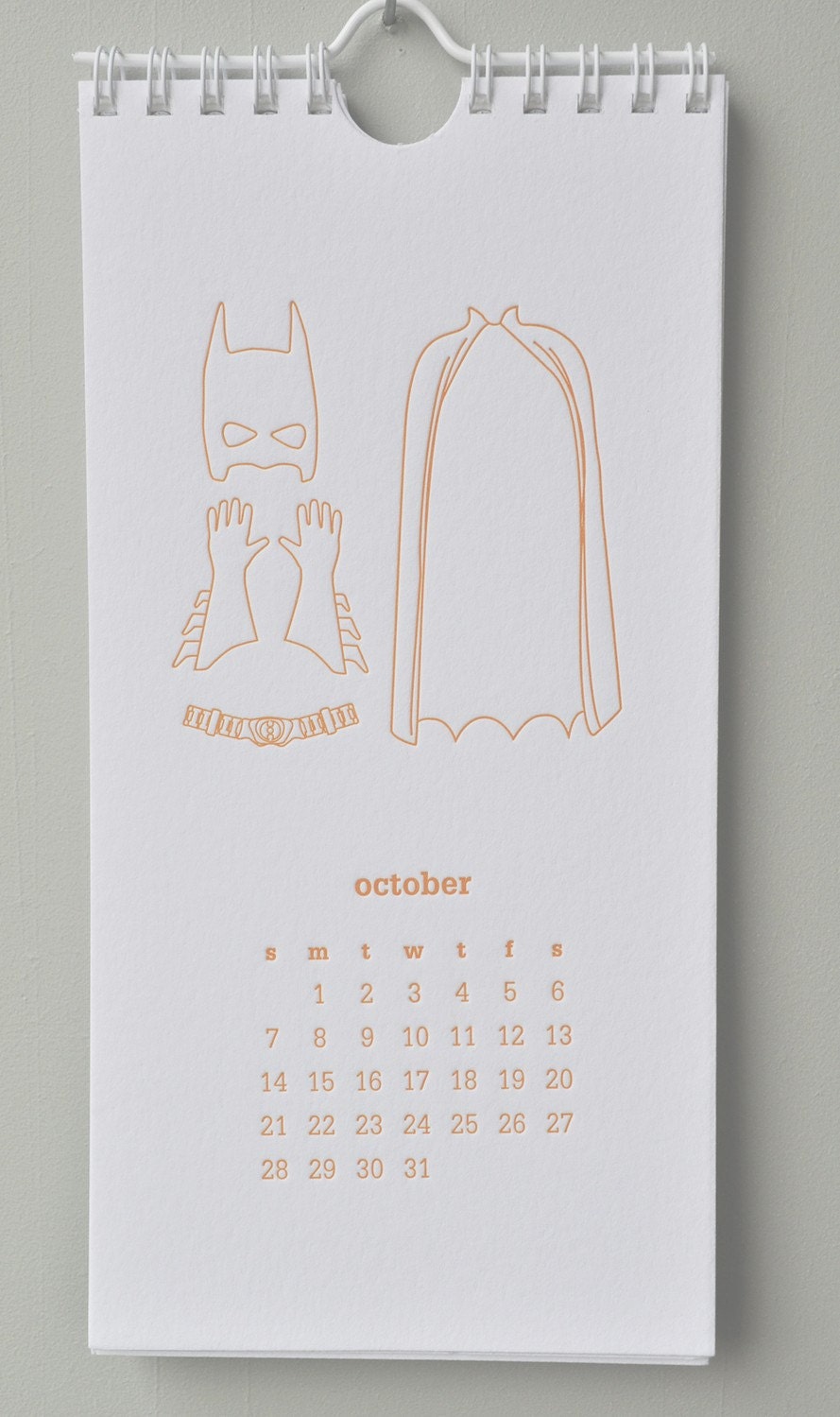 2012 Letterpress Calendar
