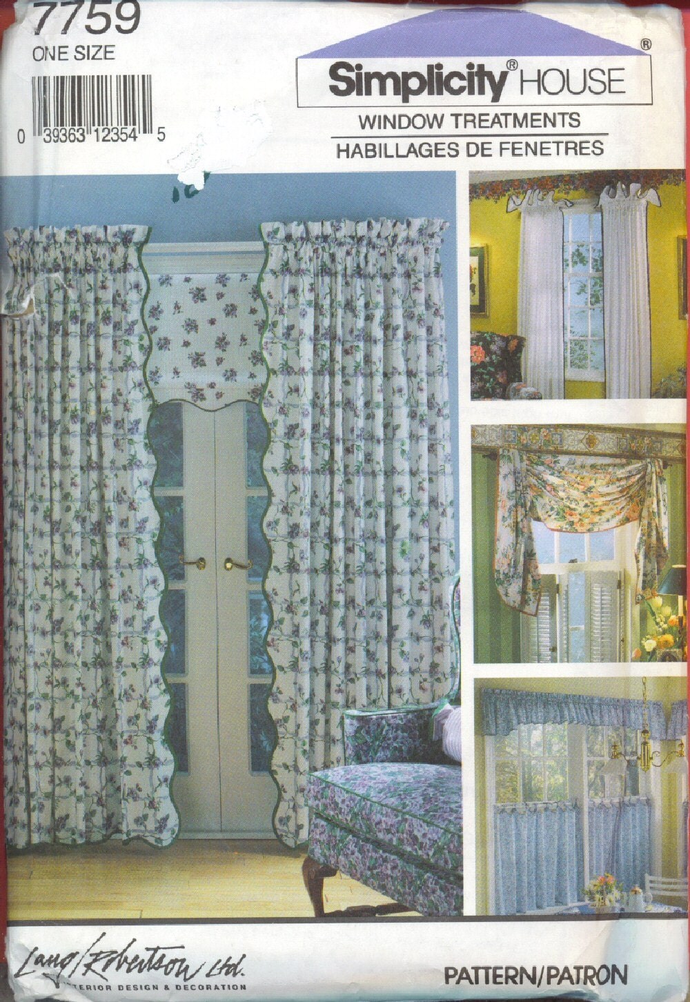 Curtain Swags Patterns