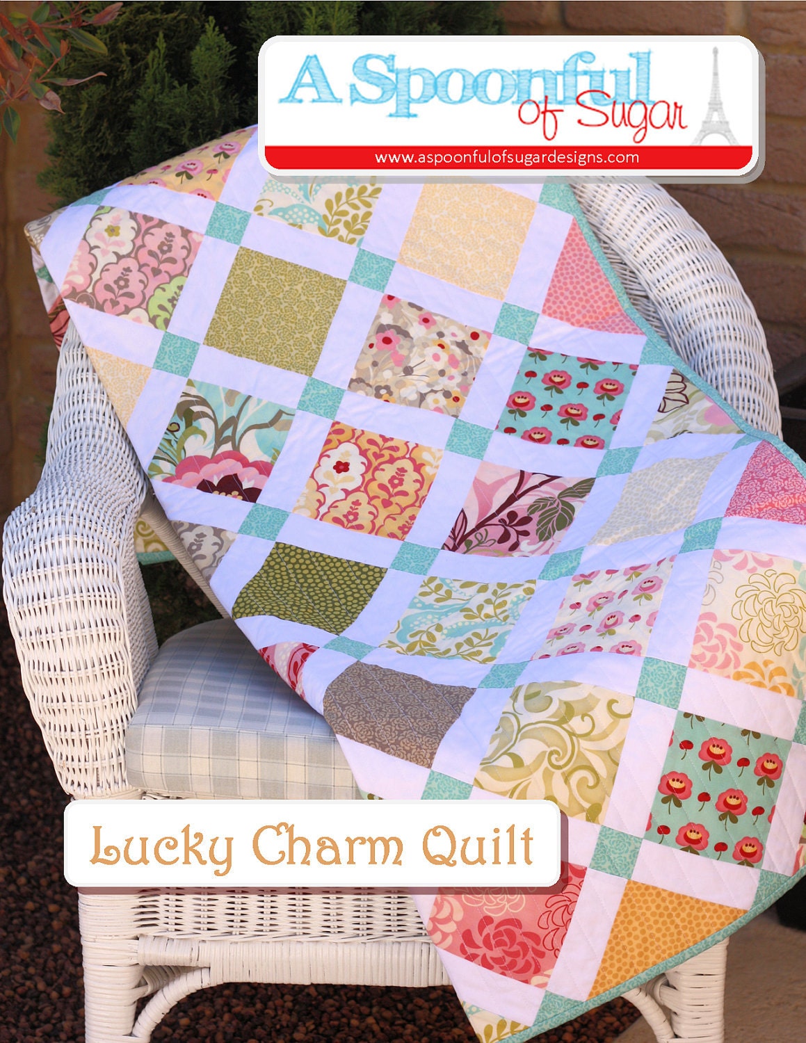 Lucky Charm Quilt PDF Sewing Pattern