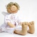 White Angel, country style raggedy doll