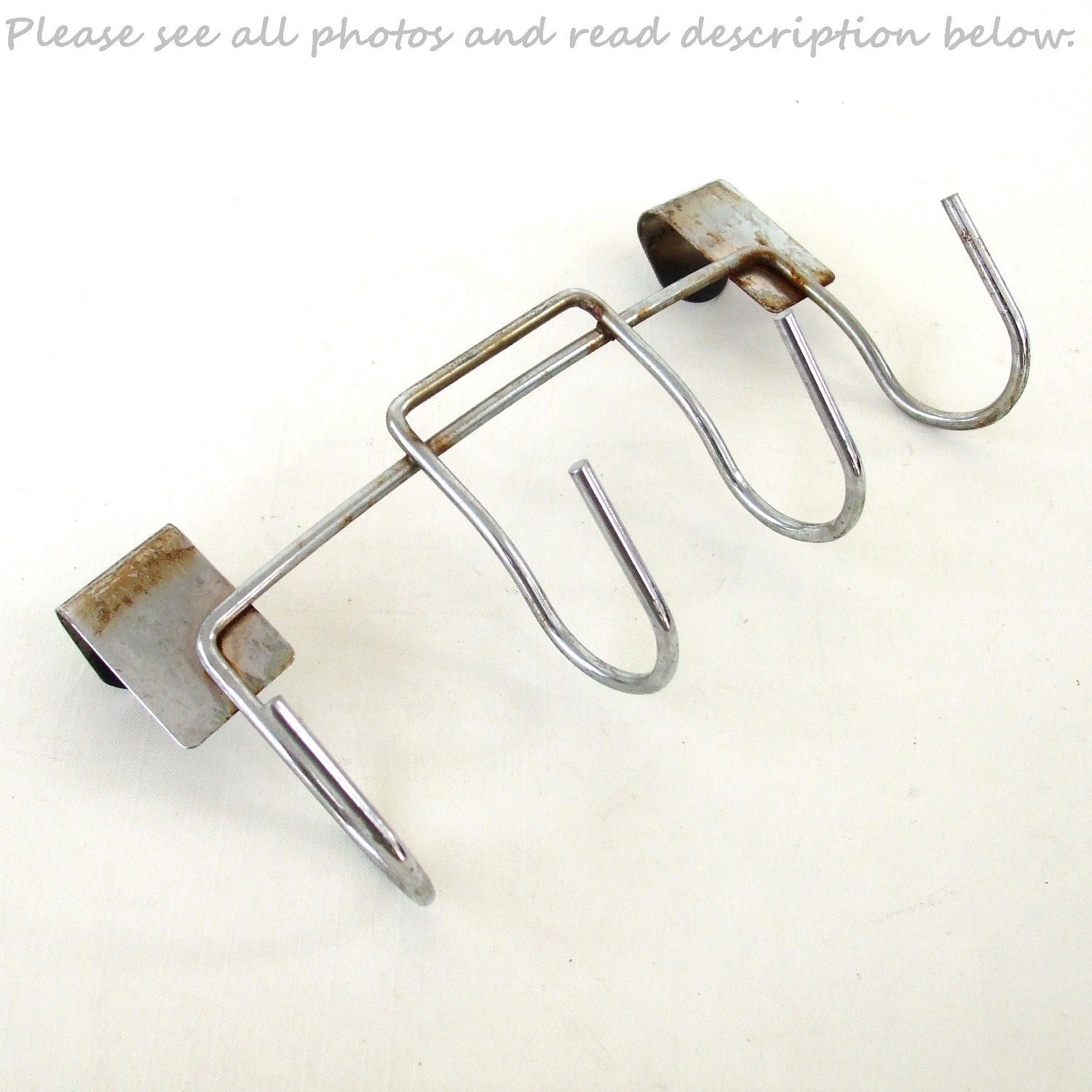 Vintage BBQ Grill Utensil Hanger for Round by LaurasLastDitch