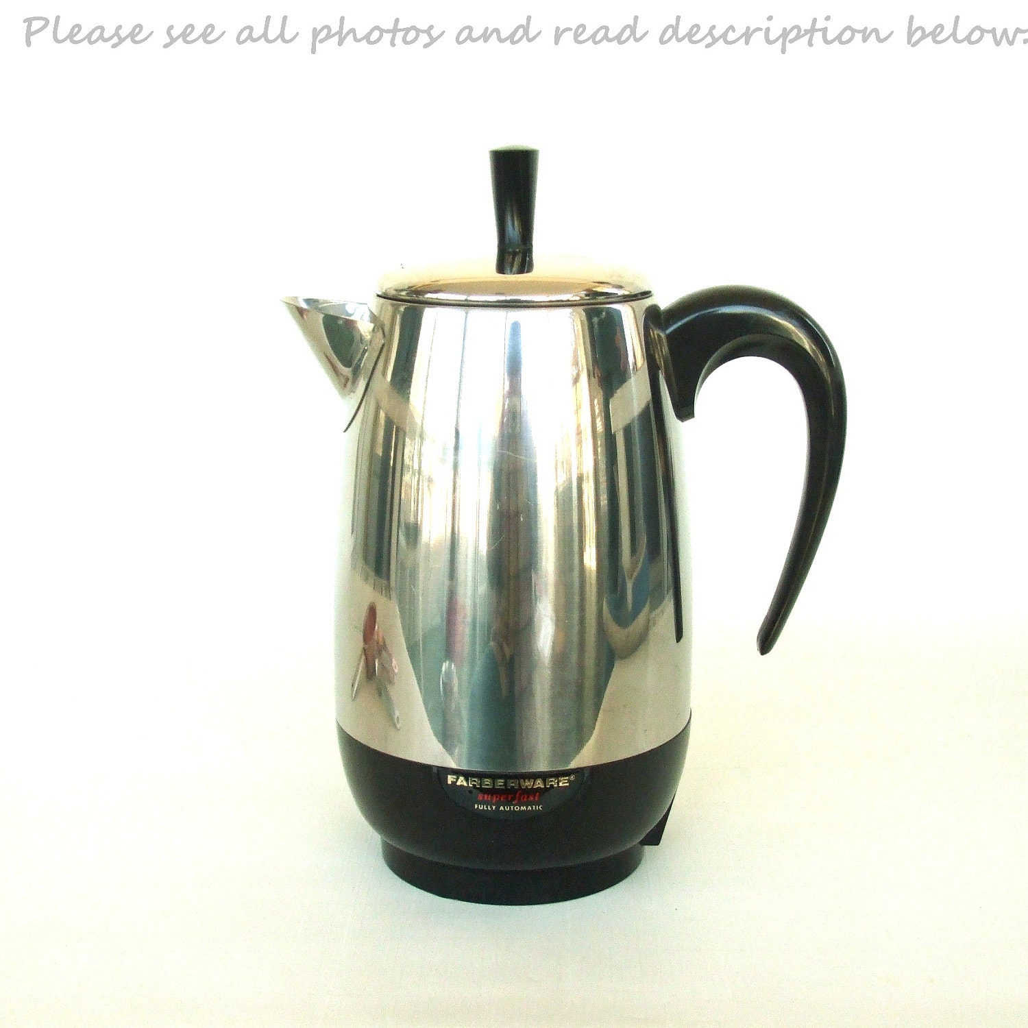 Farberware Superfast Electric Coffee Percolator by LaurasLastDitch