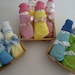 Babies in a Basket, Set of 4, Unique Baby Shower Gift