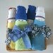 Babies in a Basket, Set of 4, Unique Baby Shower Gift