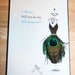 Will You Be My Bridesmaid Card With Peacock Feather Skirt