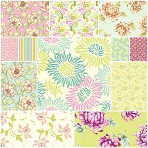 SALE 20% OFF Freshcut, Refreshing and Light Pastel or Earth Tone Floral Throw Rag Quilt