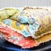 SUNNY DAYS Modern Meadow Large Rag Quilt, READY to ship