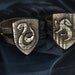 Inscribed Slytherin Crest Ring - Custom Size
