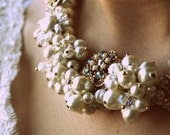 Custom Bridal Necklace Vintage Stunning One of A Kind Assemblage Sassy