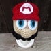 Super mario Brothers inspired beanie hat