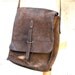 Distressed Leather Postman Bag