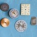 Instant Collection of Old Watch Faces - Assortment of 6 - Steampunk Assemblage