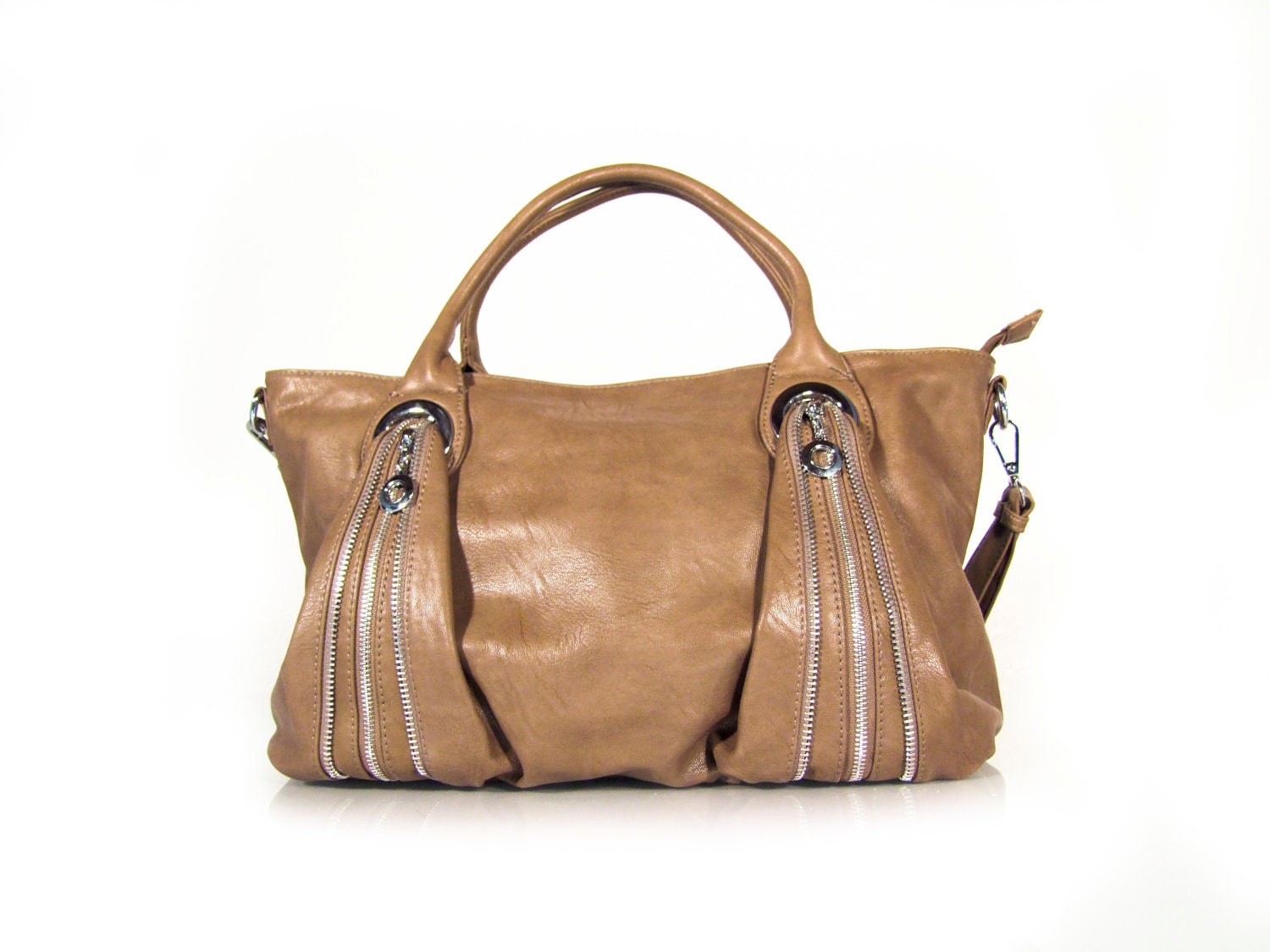 vegan leather handbag purse soil -.- the Fenella -.- 25% launch discount