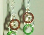 Cascading Beer Bottle Earrings