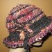 Woman's Beautiful Banana Silk Hat w/ Adjustable Drawstring