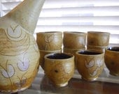 Bird Sake Set - 10 Piece