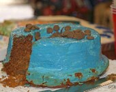 Dog Bowl Shaped Doggie Cake