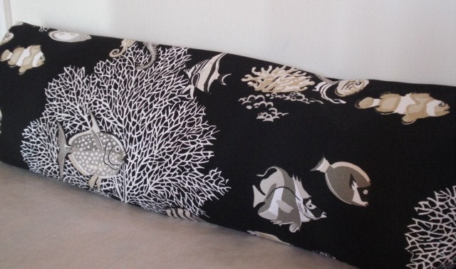 Large body Pillow/ marine pillow/ coral reef pillow
