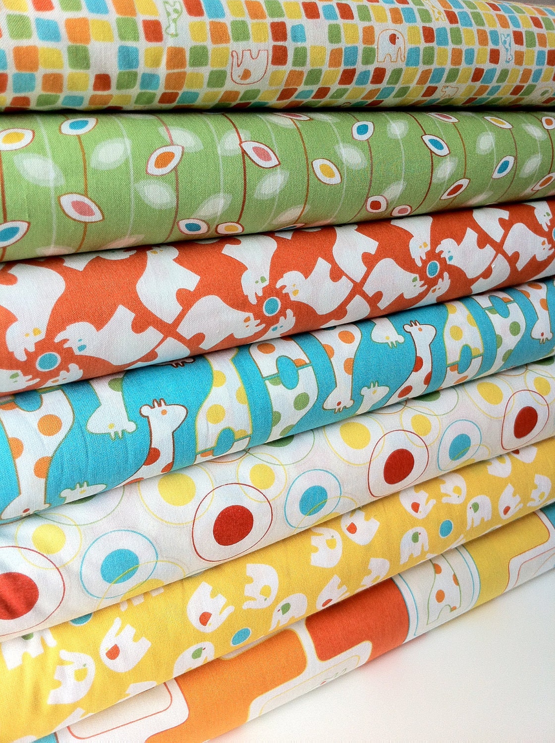 Savanna Bop Fabric Bundle in multi by Thomas Knauer for Andover Fabrics (7 half yard bundle) SALE