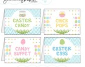 Pastel Easter Party Buffet Cards ... Custom DIY Party Printables pe01 Il_170x135