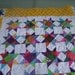 Bright scrappy star quilt