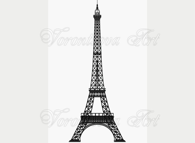 Paris Eiffel Tower  - Image Transfer for PILLOWS, tea towels, appron, bags and more. Download and print 603