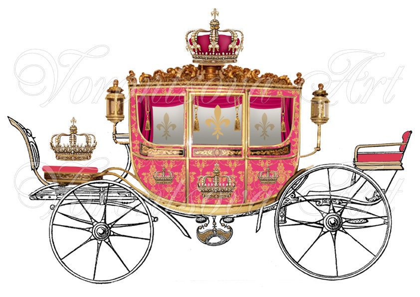 princess carriage clipart free - photo #42