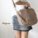 VESTER in Desert Sand // Everyday Canvas Bag by Luckycann