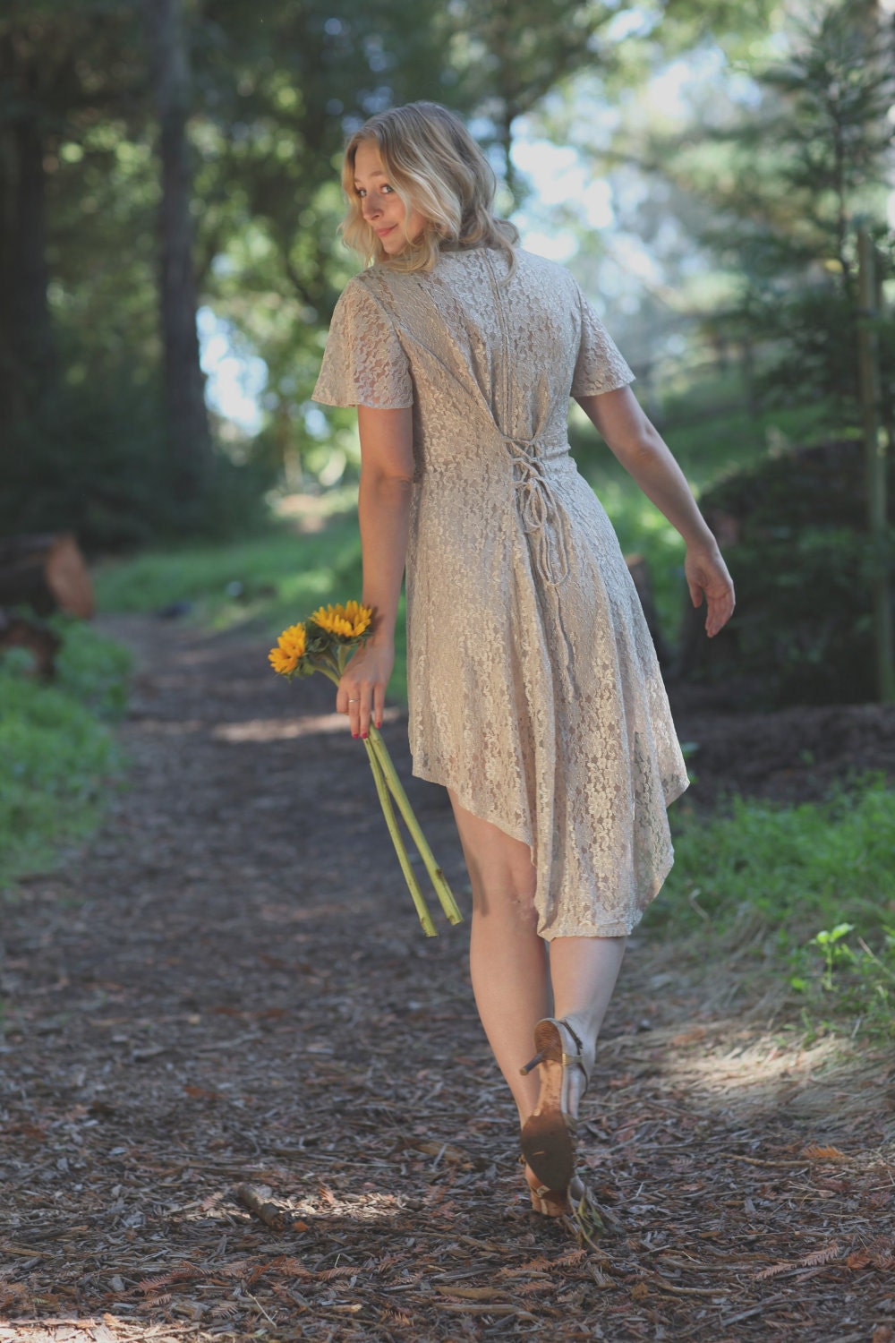 Vintage Wedding Gown - Cory