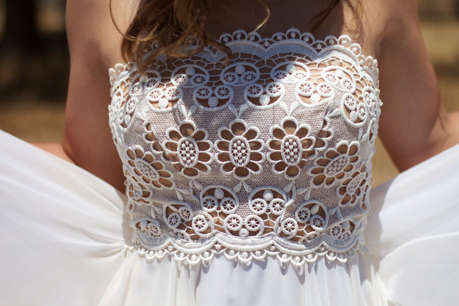 Strapless Vintage Wedding Dresses - Kathryn