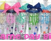 Monogrammed Tervis Tumbler 24oz