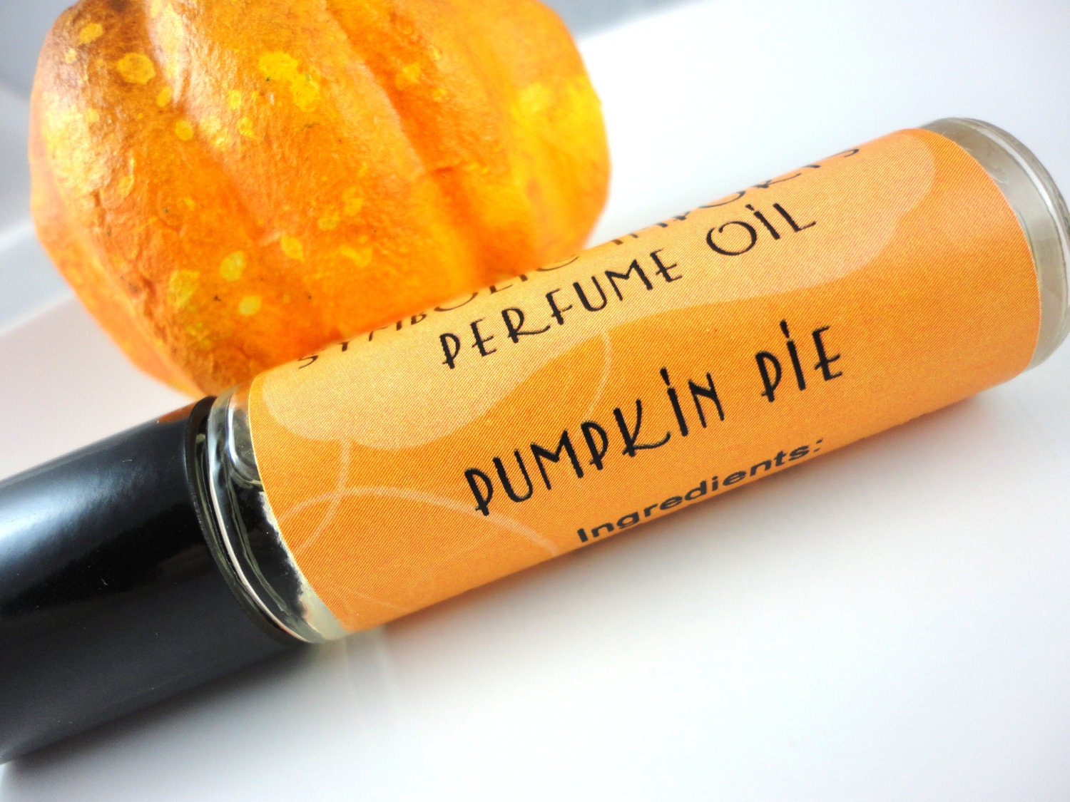 Pumpkin Pie Perfume Oil - Pumpkin, Nutmeg, Vanilla - Fall Favorite