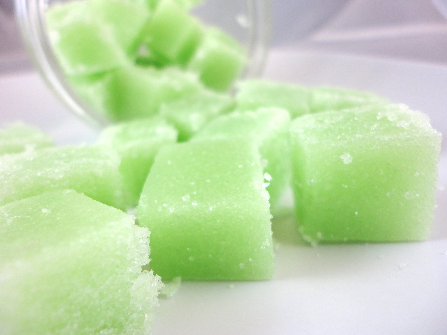 Sugar Scrub Cube - You Choose 3 Scents - Gift Set or Pamper Yourself - 8 oz. Jar