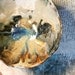 hand formed stoneware clay wabi sabi bowl