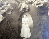 Carrie Shaull Hillman Funeral Antique Photograph