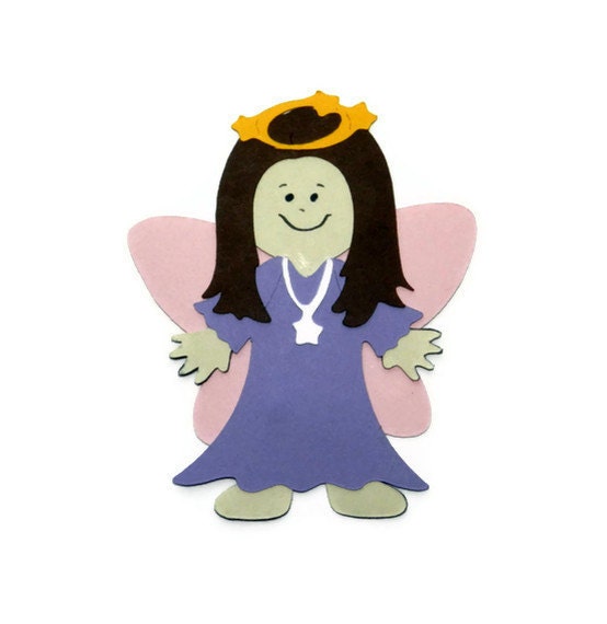 Angel die cut - made to order - you choose your colors