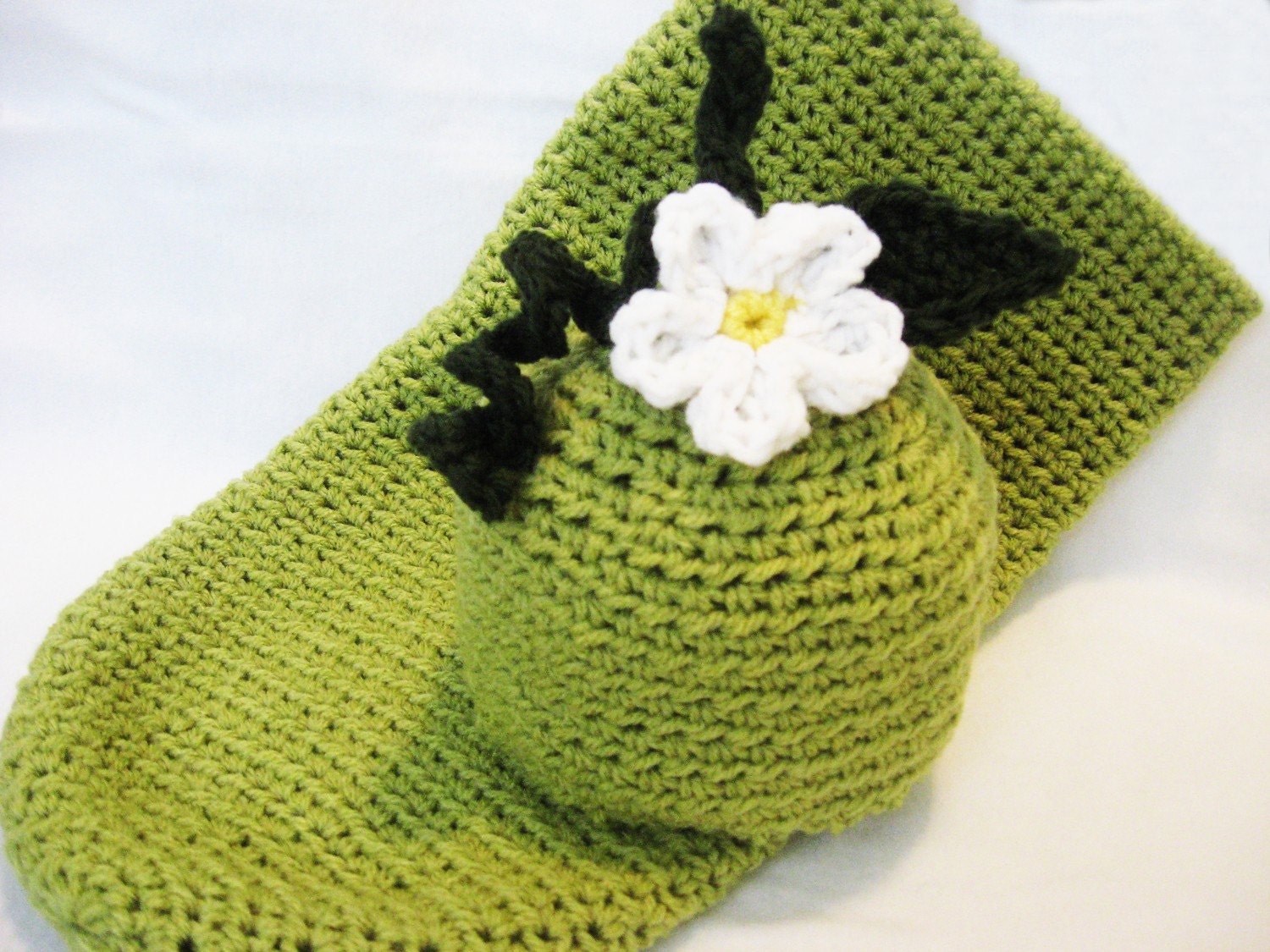 CROCHET PATTERN Sweet Pea Beanie & Cocoon (2 sizes included from newborn-6 months) Instant Download