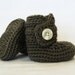 CROCHET PATTERN Baby Button Boots (4 sizes included from newborn-24 months) Instant Download